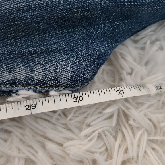 Paige Jimmy Jimmy Skinny Jeans Painted Pocket Size 31‎ - Picture 7 of 8